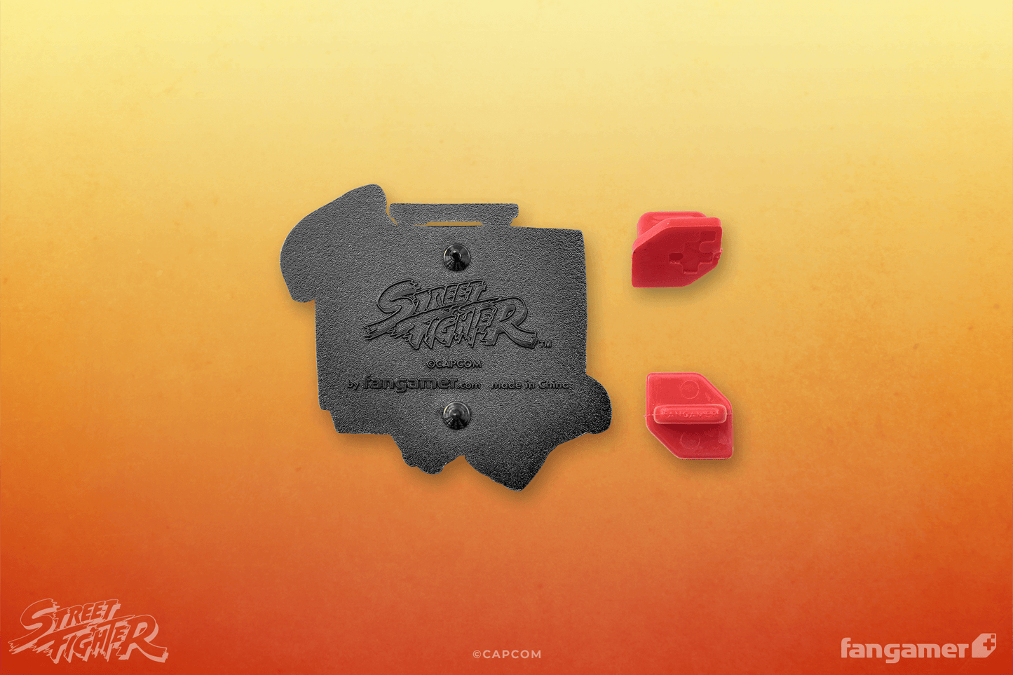 Street Fighter Buddies Lenticular Pin: Cammy