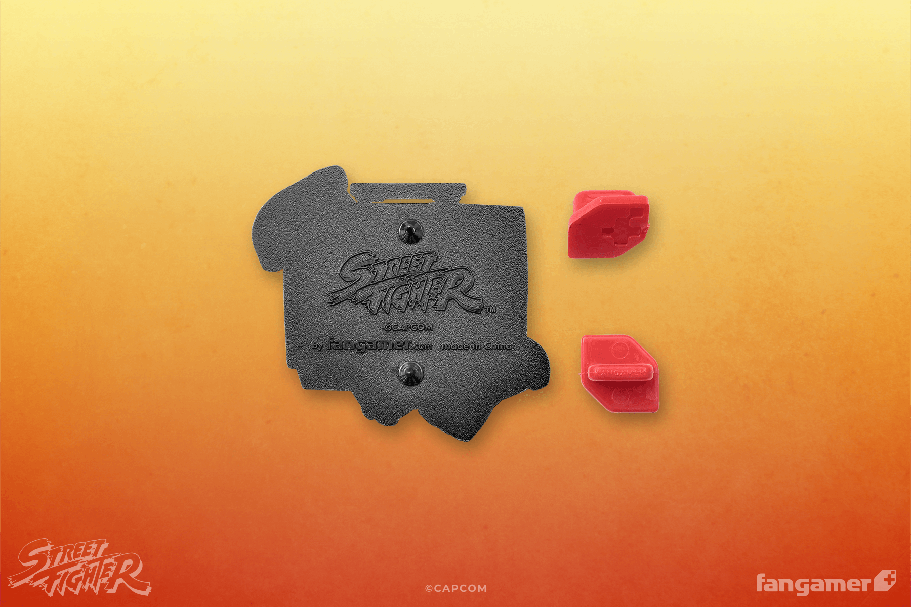 Street Fighter Buddies Lenticular Pin: Cammy