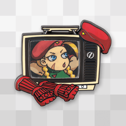 Street Fighter Buddies Lenticular Pin: Cammy