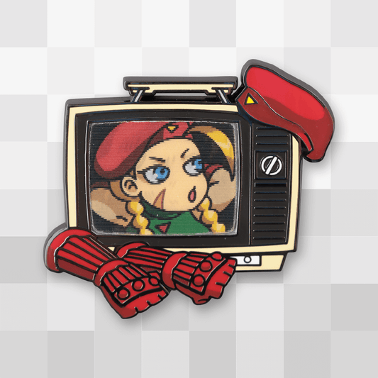 Street Fighter Buddies Lenticular Pin: Cammy