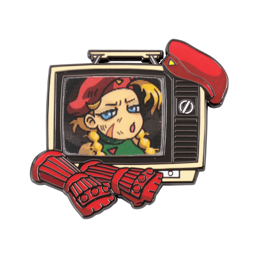 Street Fighter Buddies Lenticular Pin: Cammy