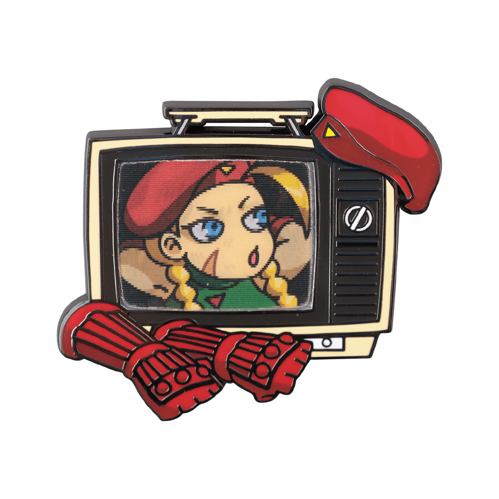 Street Fighter Buddies Lenticular Pin: Cammy