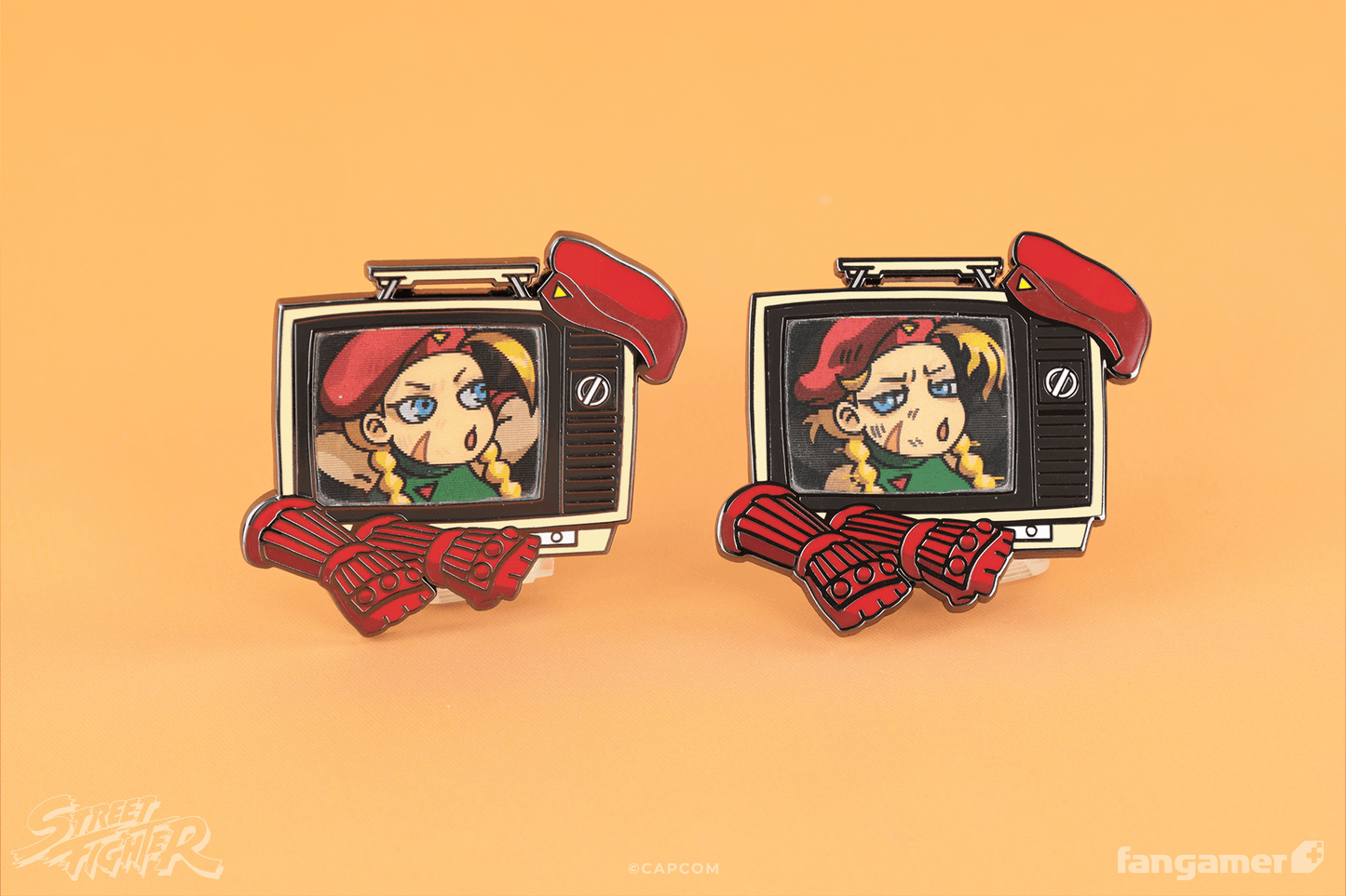 Street Fighter Buddies Lenticular Pin: Cammy