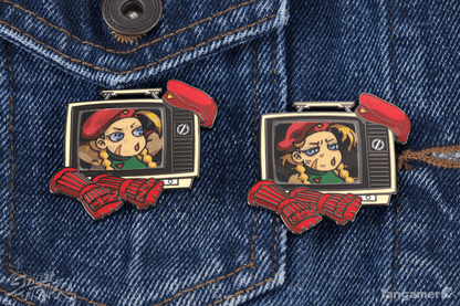 Street Fighter Buddies Lenticular Pin: Cammy