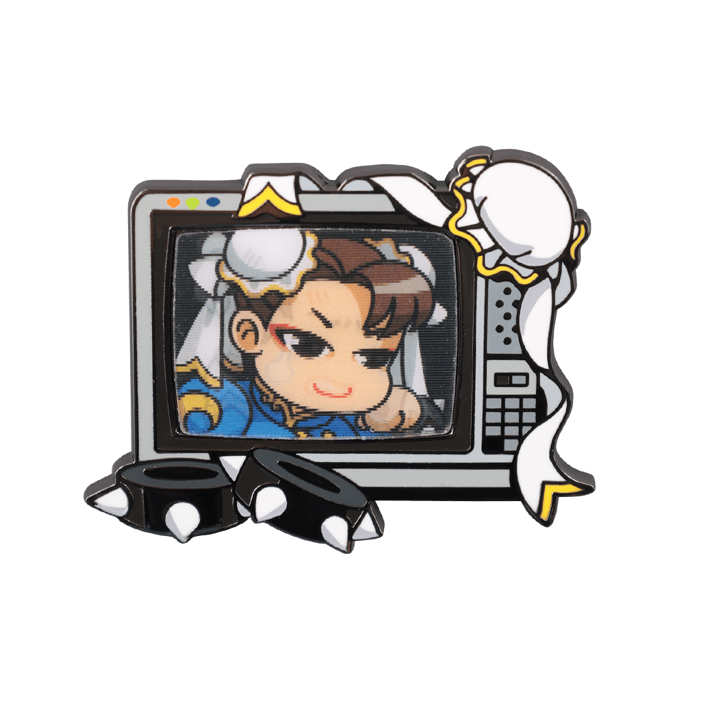 Street Fighter Buddies Lenticular Pin: Chun-Li