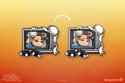 Street Fighter Buddies Lenticular Pin: Chun-Li