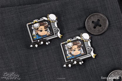 Street Fighter Buddies Lenticular Pin: Chun-Li