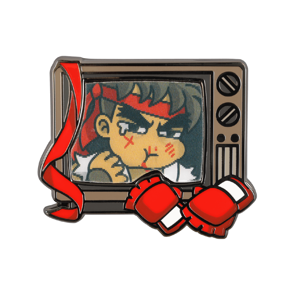 Street Fighter Buddies Lenticular Pin: Ryu