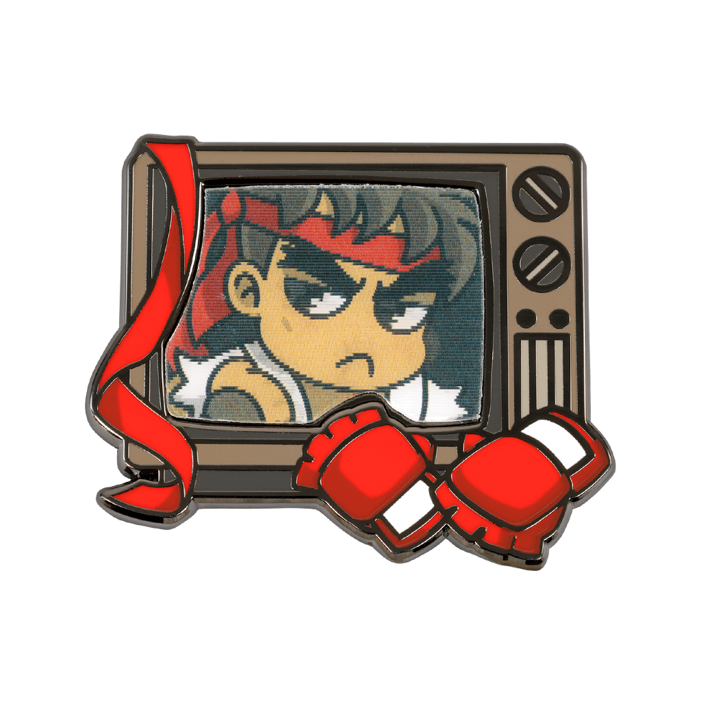 Street Fighter Buddies Lenticular Pin: Ryu