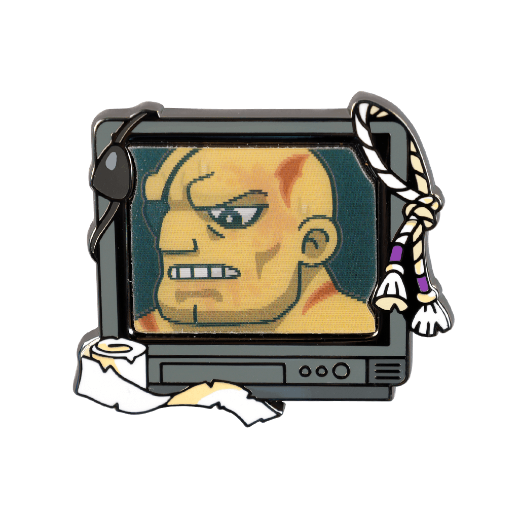 Street Fighter Buddies Lenticular Pin: Sagat