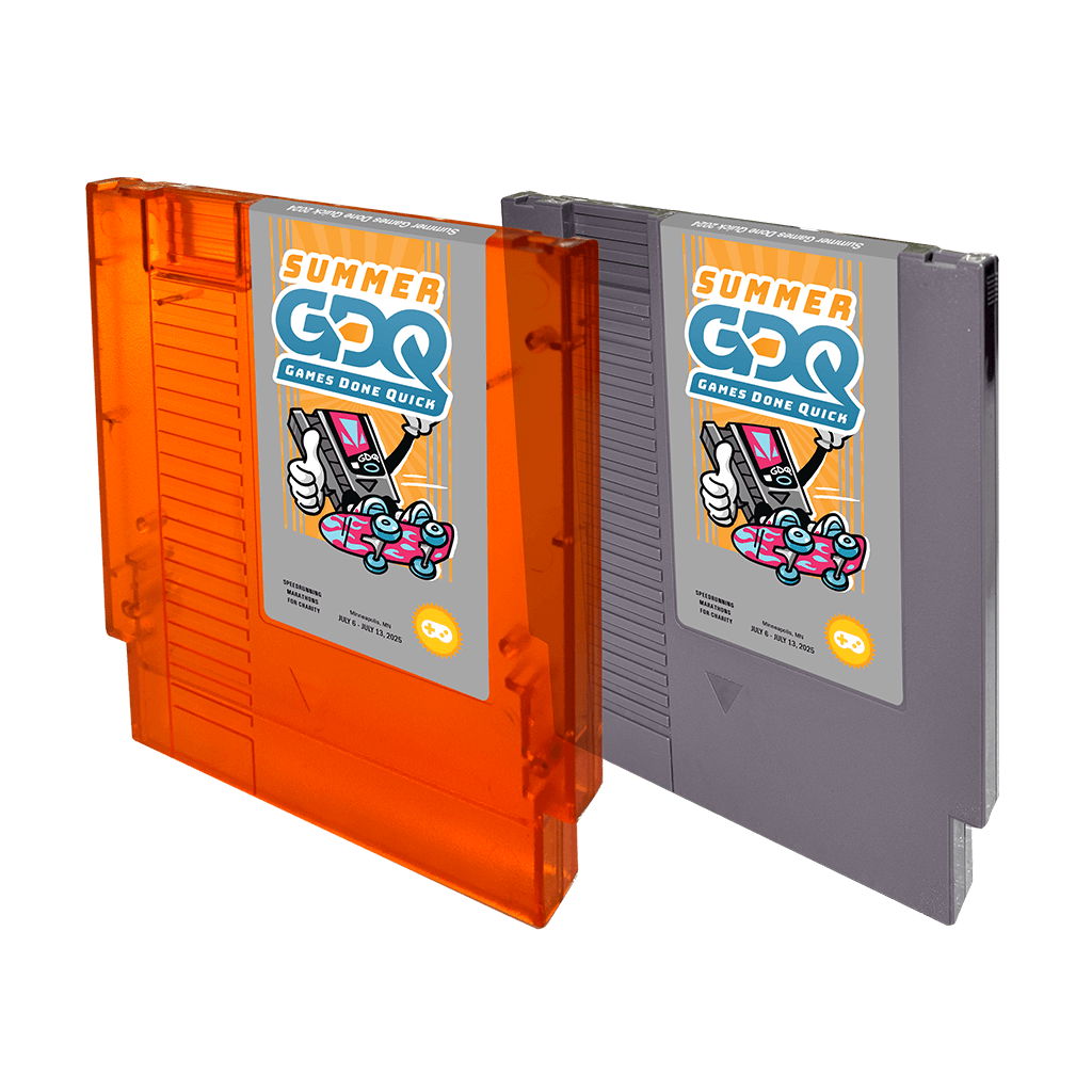 SGDQ 2025 Limited Edition NES Cartridge