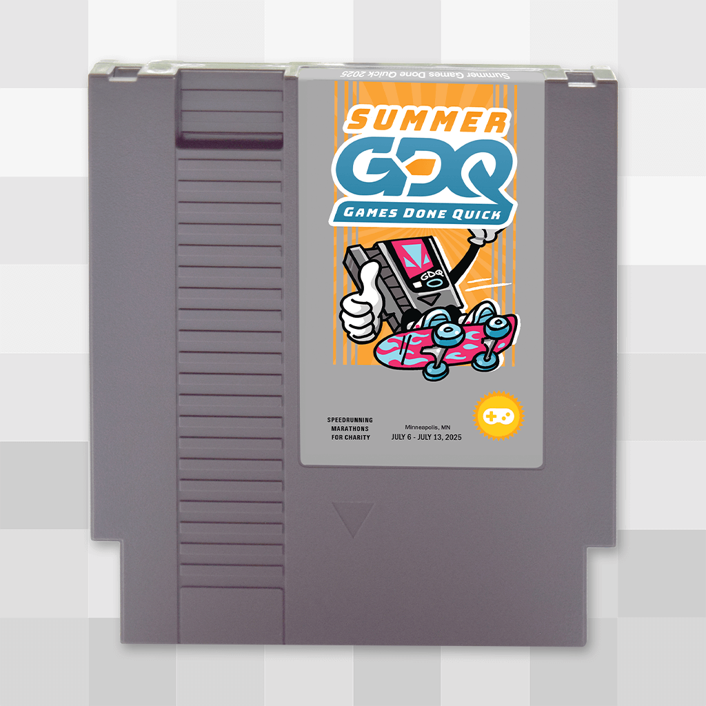 SGDQ 2025 Limited Edition NES Cartridge