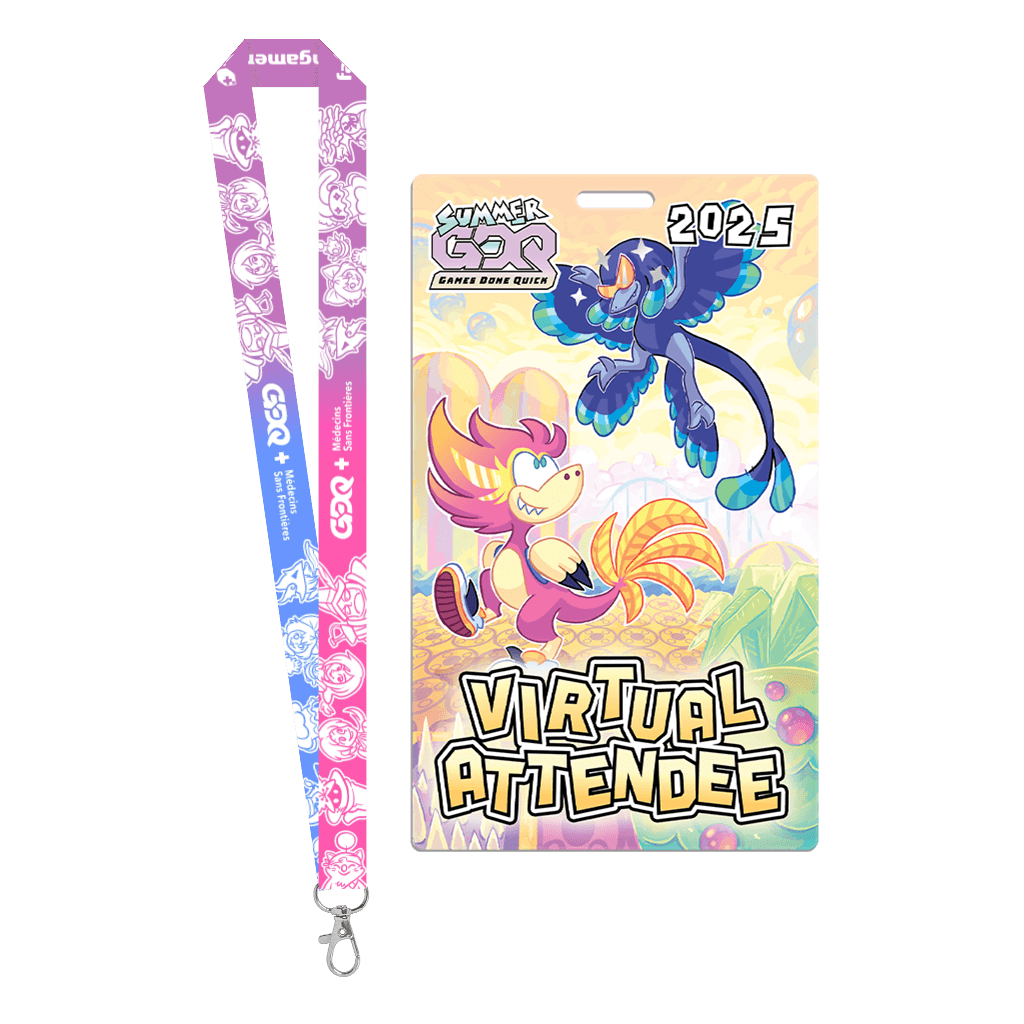 SGDQ 2025 Virtual Attendee Badge