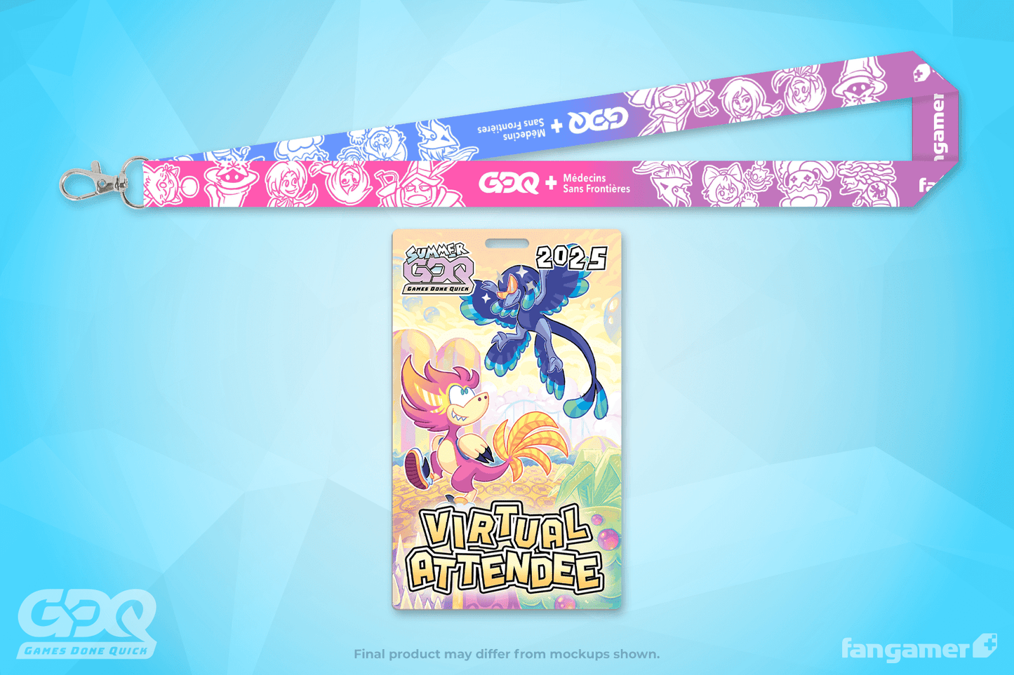 SGDQ 2025 Virtual Attendee Badge