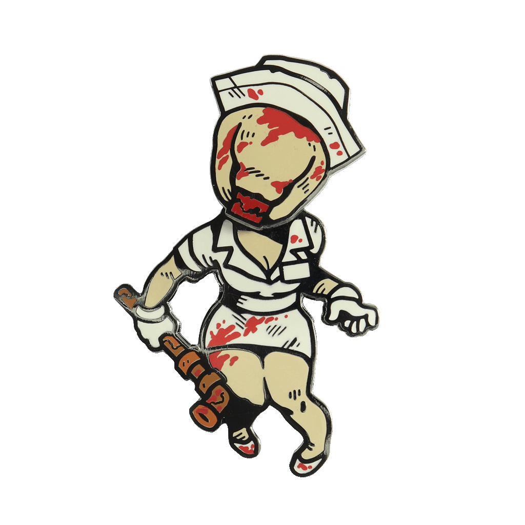 Bobblehead Nurse Pin