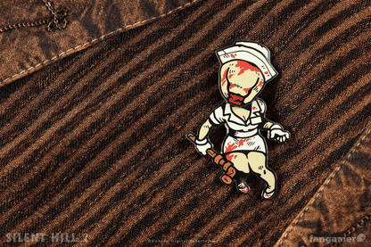Bobblehead Nurse Pin