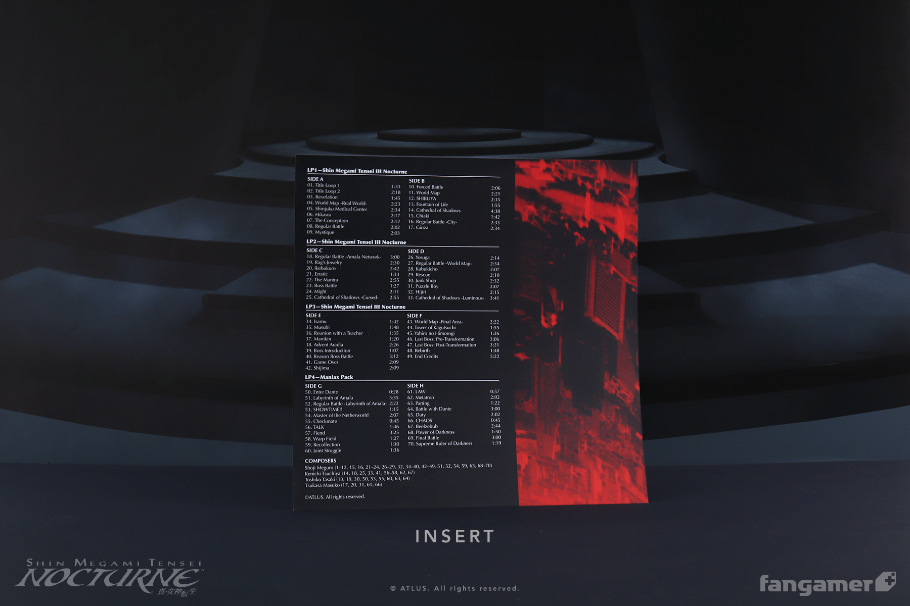 Shin Megami Tensei III Nocturne Vinyl Soundtrack Box Set
