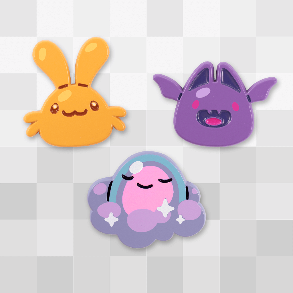 Slime Buddies Pin Set