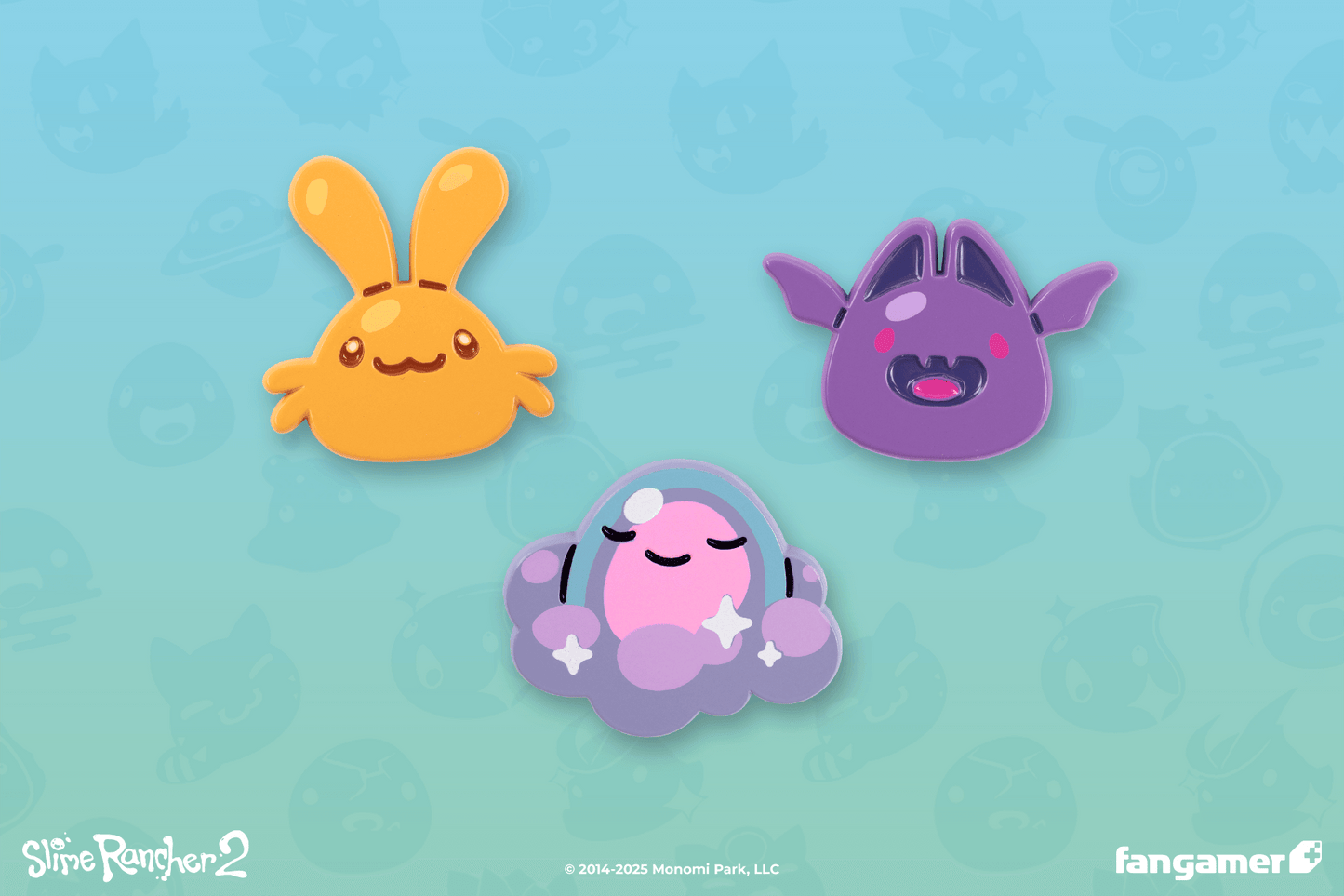 Slime Buddies Pin Set