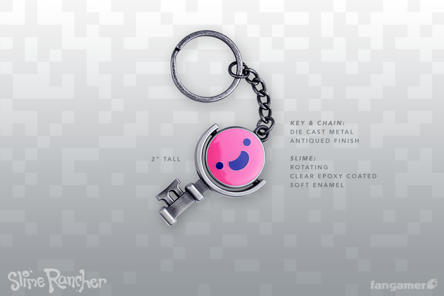 Slime Key Keychain