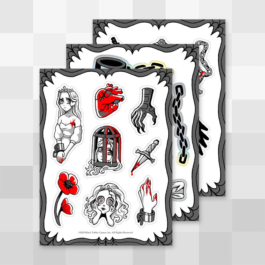 Slay the Princess Sticker Sheet Set