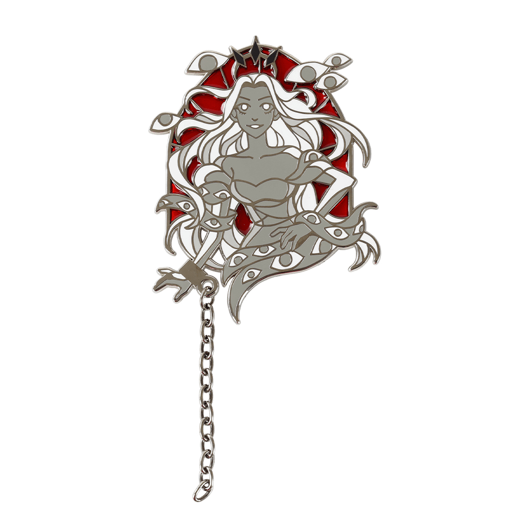 The Tower Stained Glass Pin