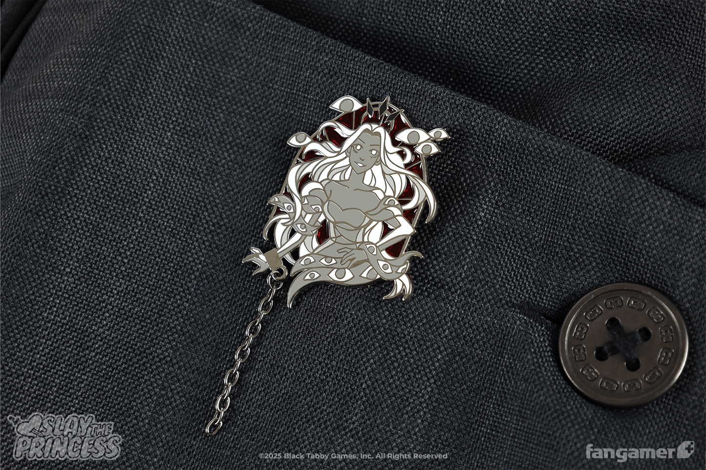 The Tower Stained Glass Pin