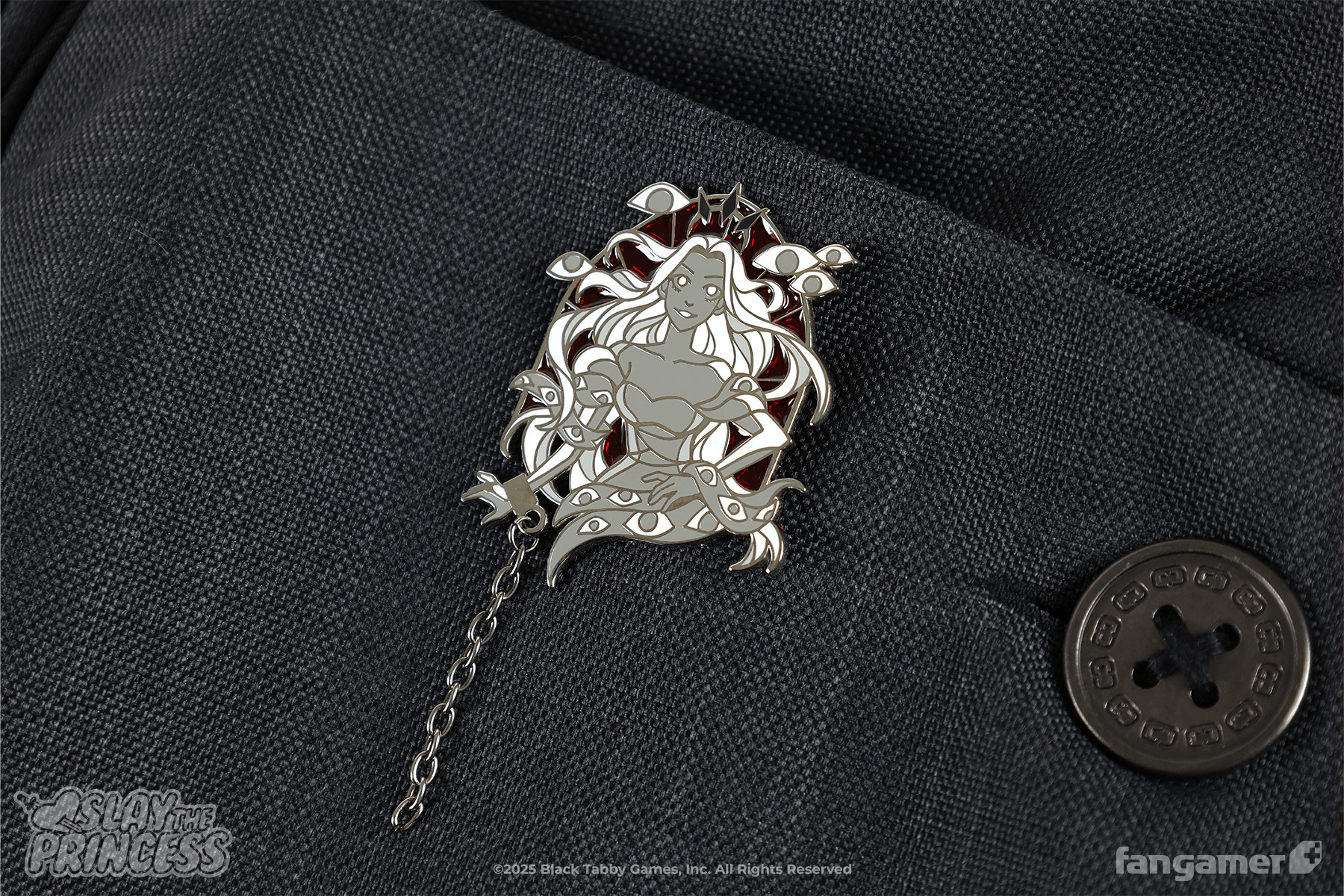 The Tower Stained Glass Pin