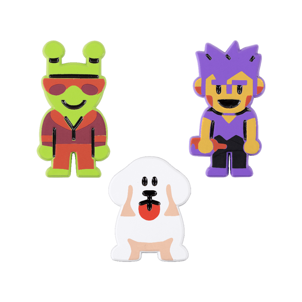 Party House Guests Pin Set