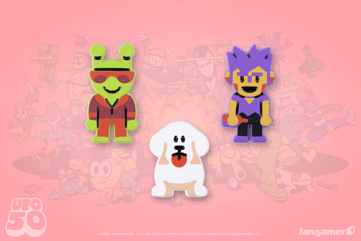Party House Guests Pin Set