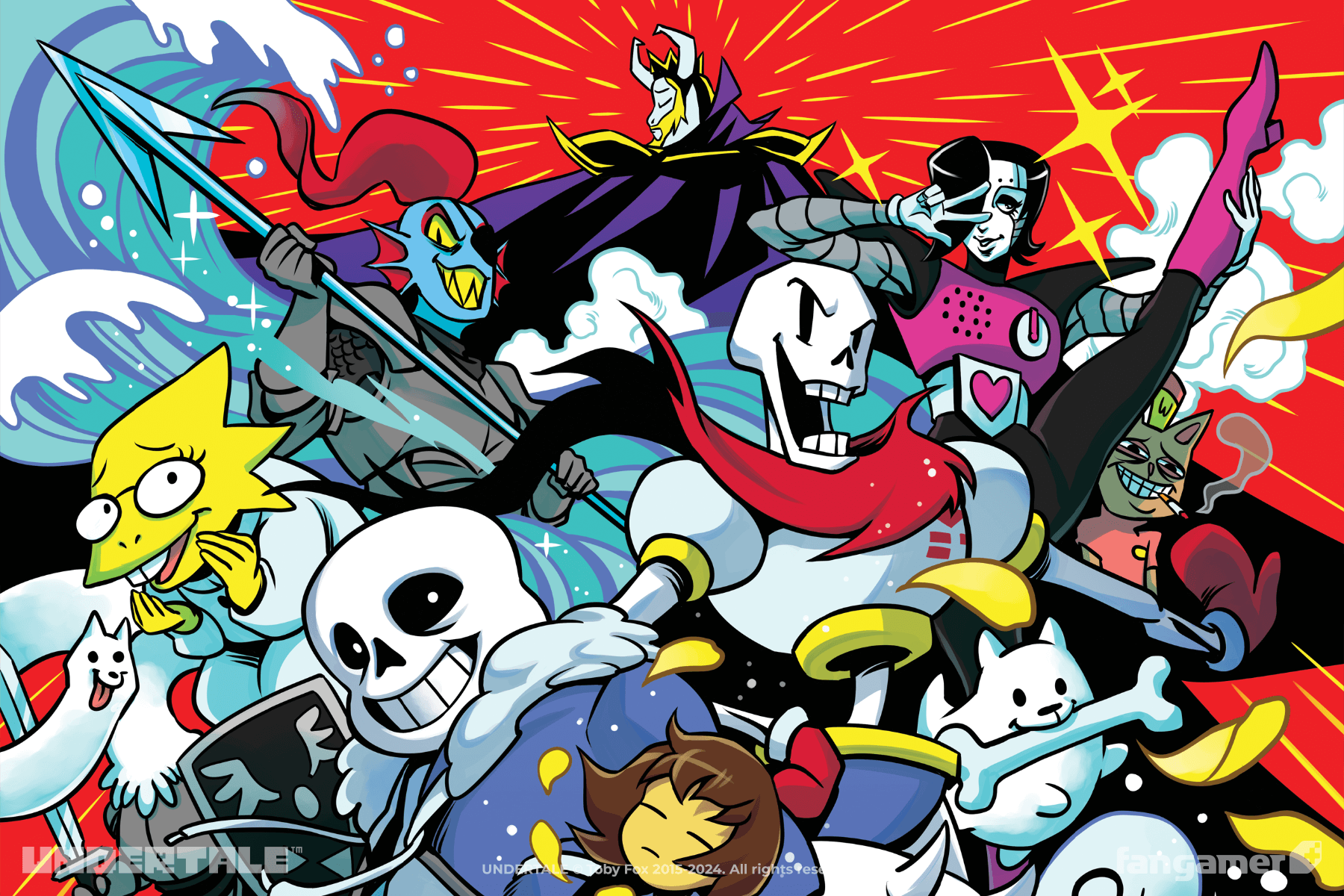 UNDERTALE 5th Anniversary Poster