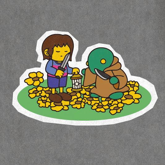 Human and Tonberry