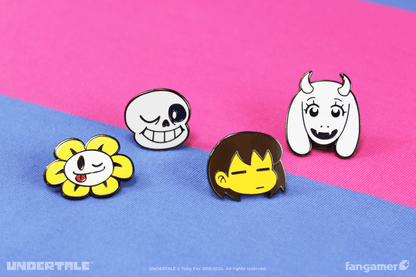UNDERTALE - Character Pins Set 1