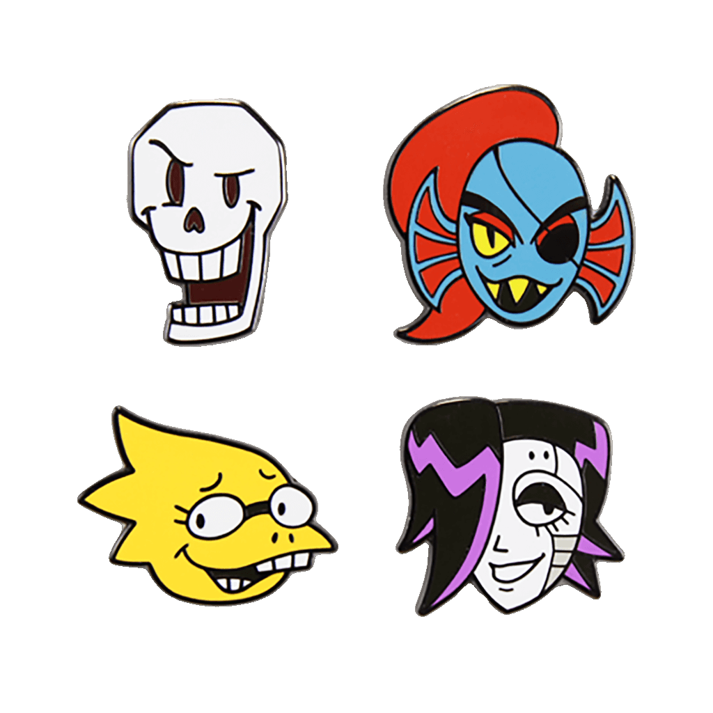 UNDERTALE - Character Pins Set 2