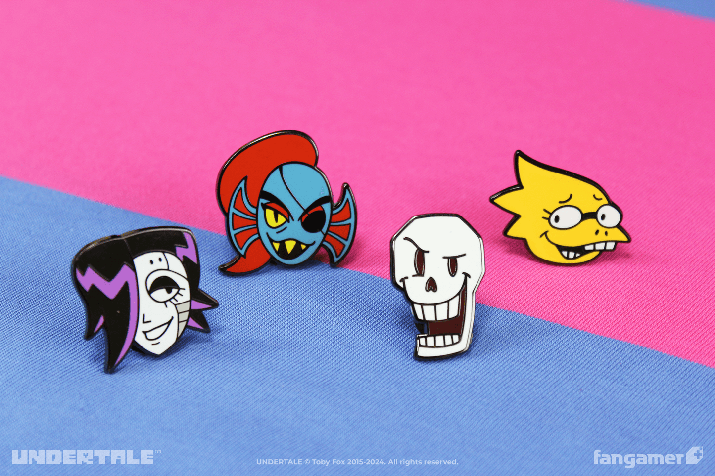 UNDERTALE - Character Pins Set 2
