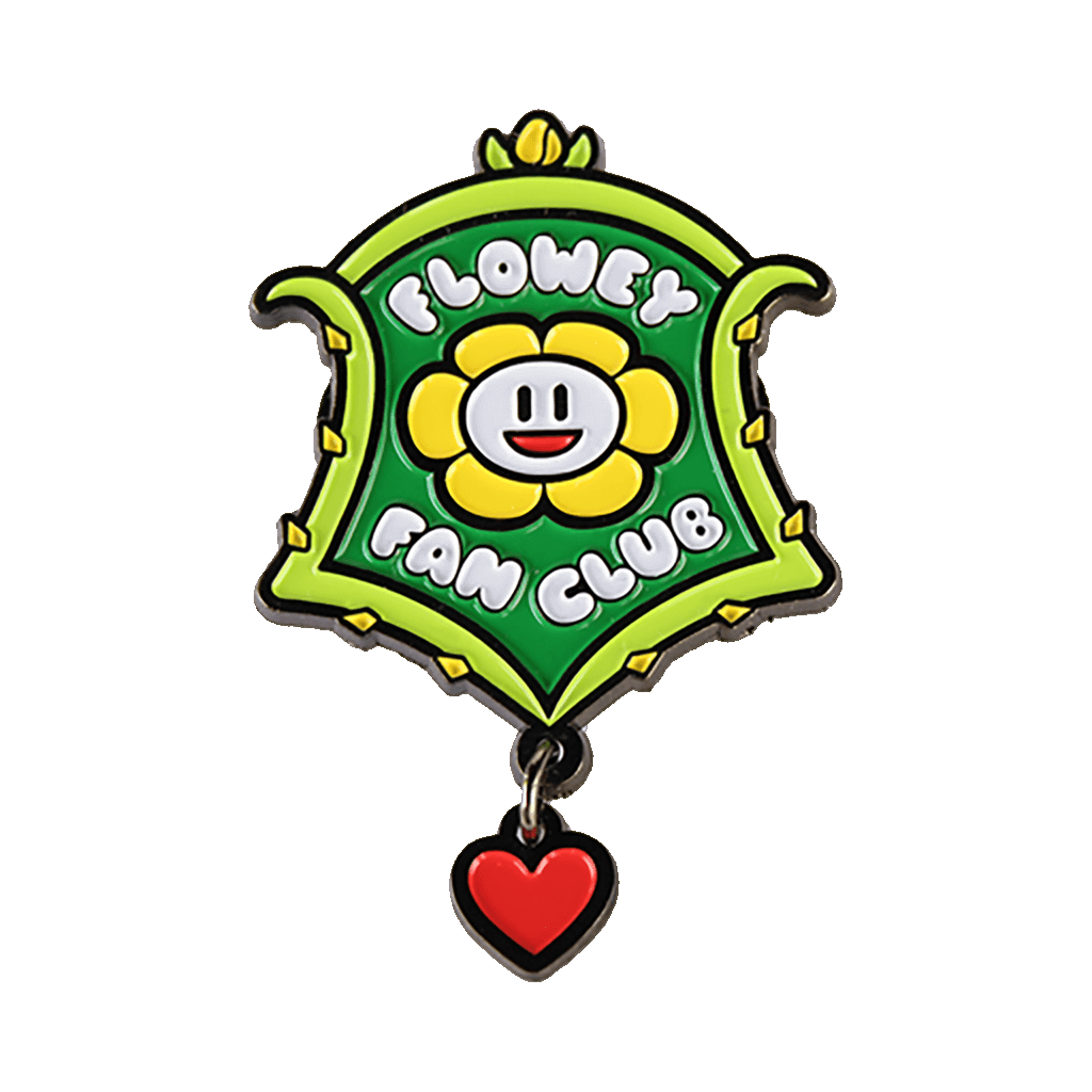 Flowey Fan Club Lapel Pin
