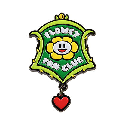 Flowey Fan Club Lapel Pin