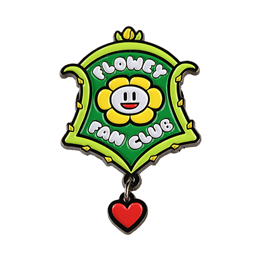 Flowey Fan Club Lapel Pin