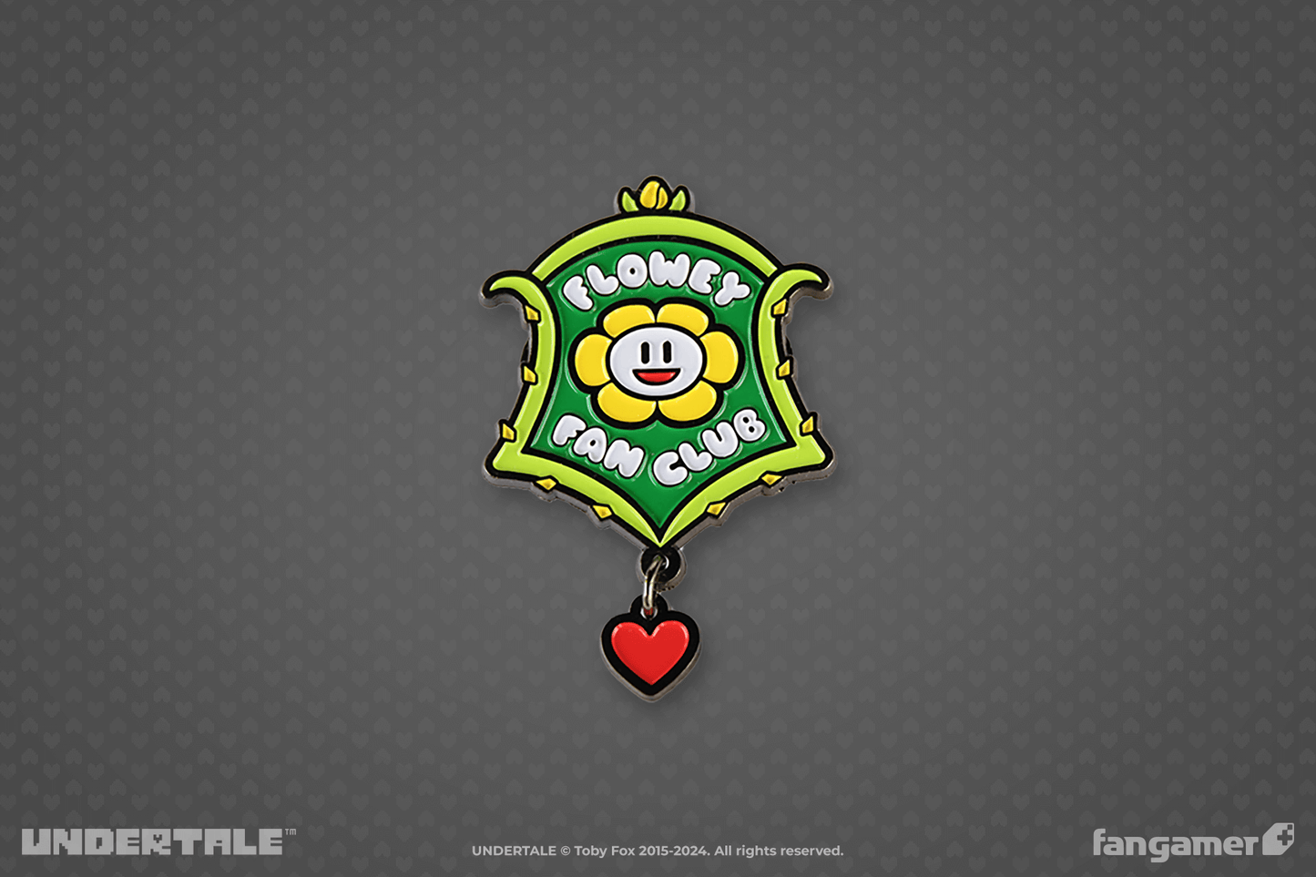 Flowey Fan Club Lapel Pin