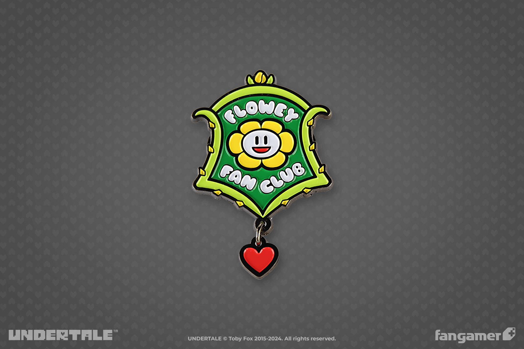 Flowey Fan Club Lapel Pin
