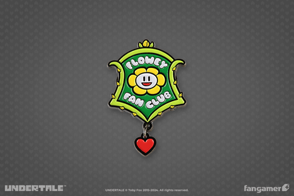 Flowey Fan Club Lapel Pin