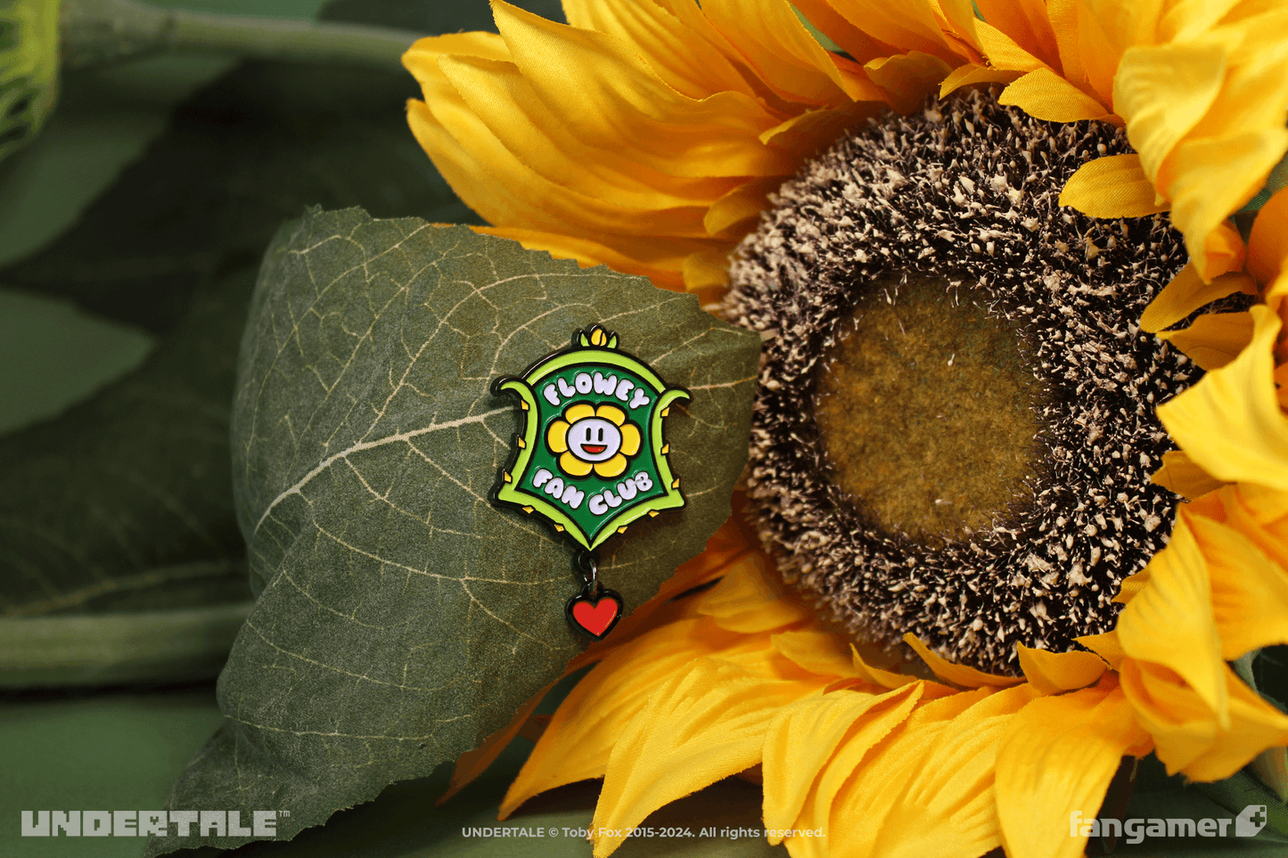 Flowey Fan Club Lapel Pin
