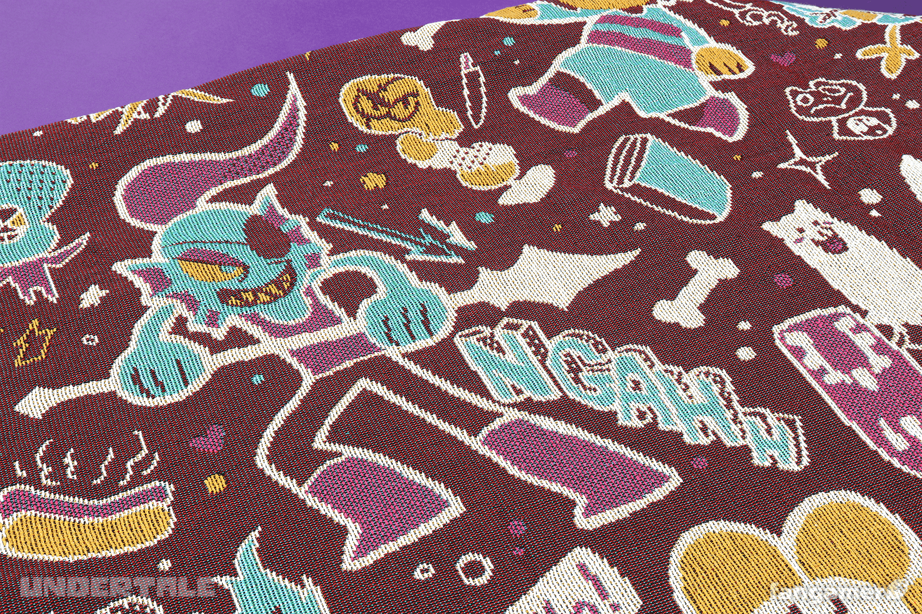 Friends and Foes Throw Blanket