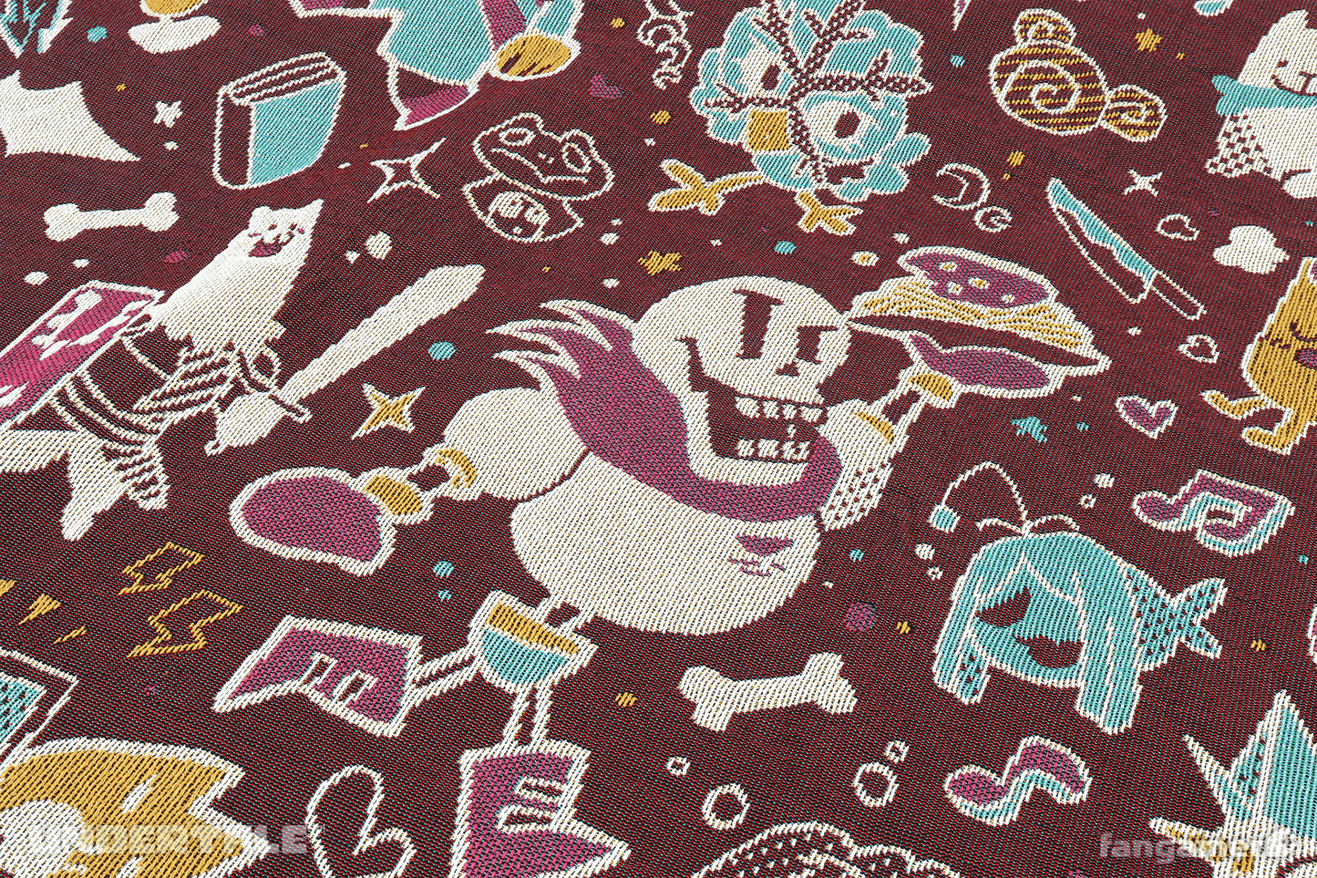 Friends and Foes Throw Blanket