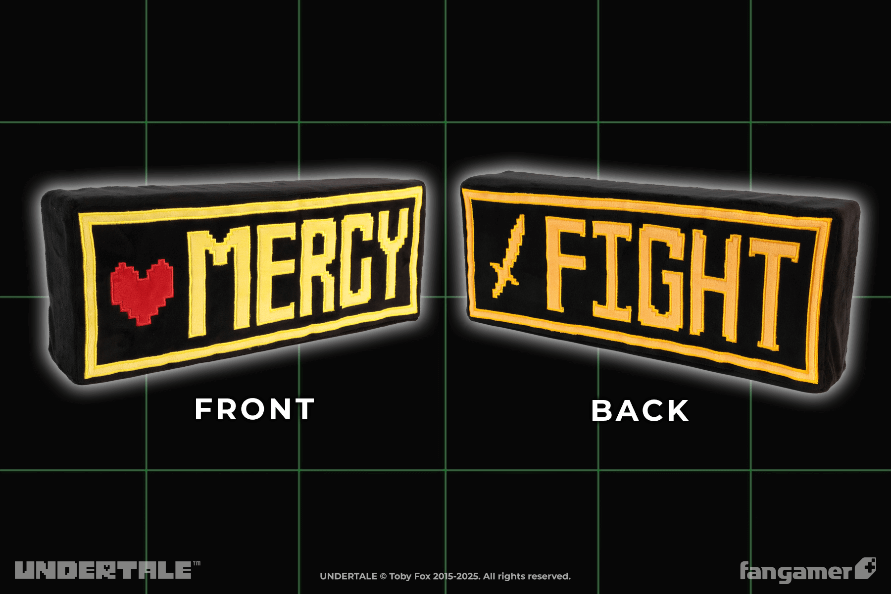 Mercy or Fight Pillow Plush