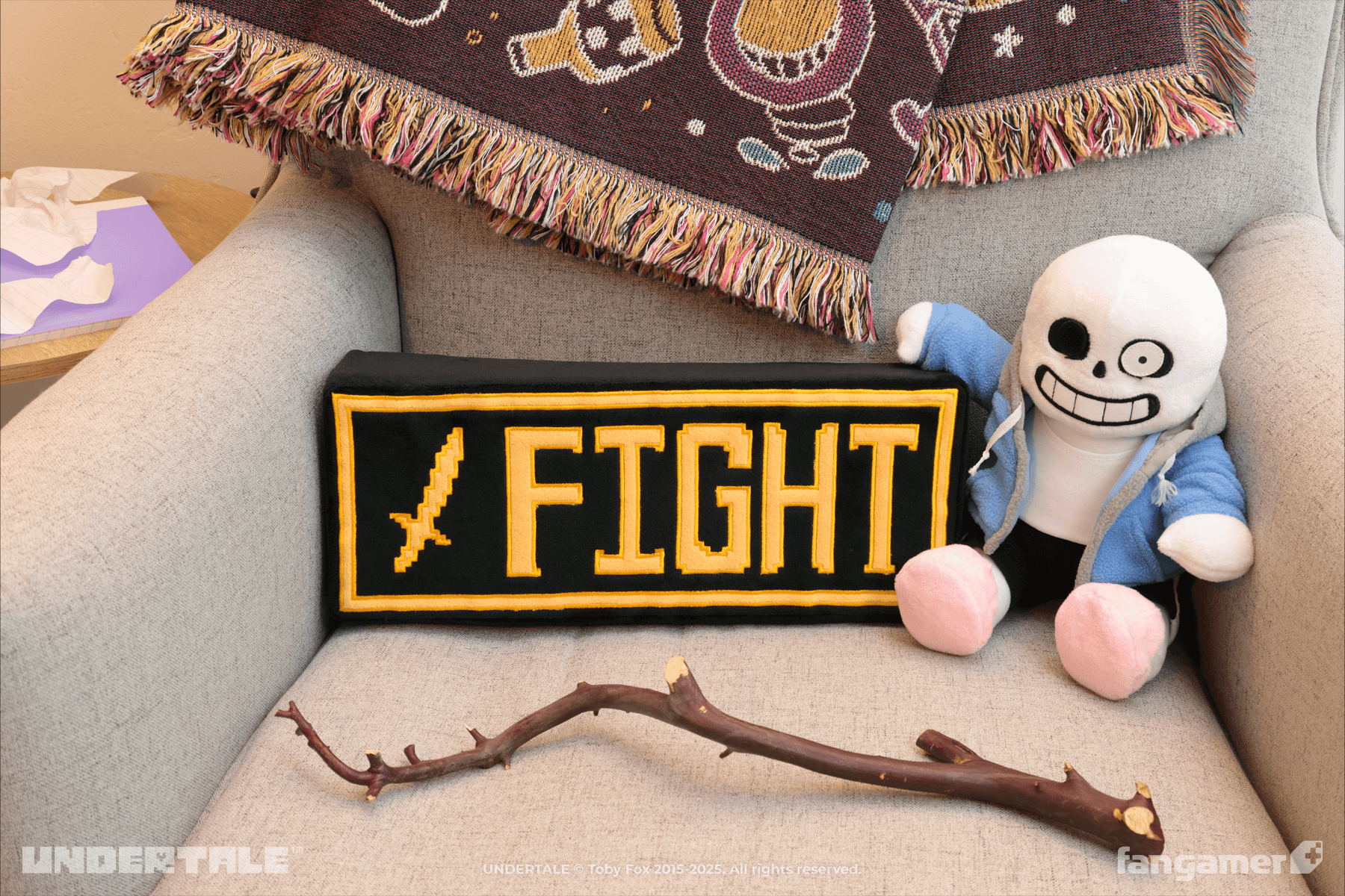 Mercy or Fight Pillow Plush