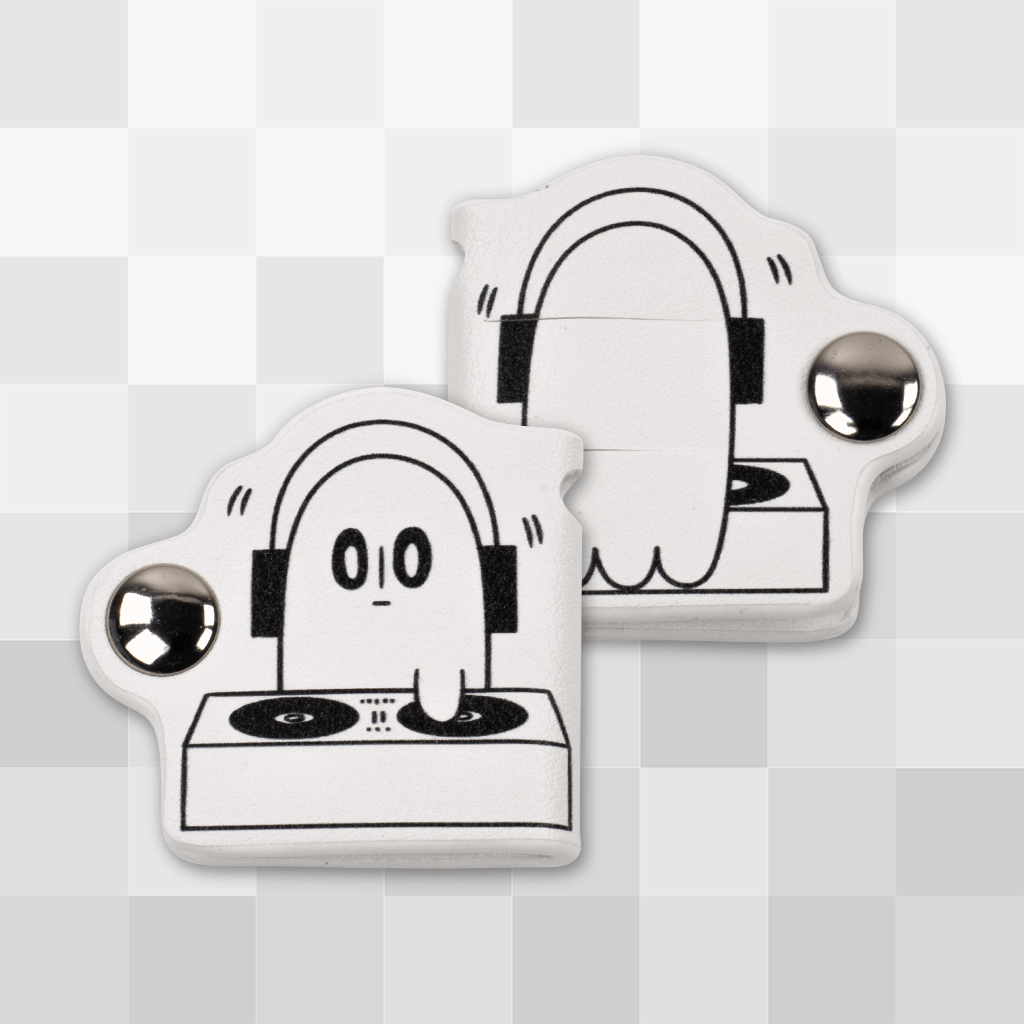 Napstablook Earphone Cable Clip