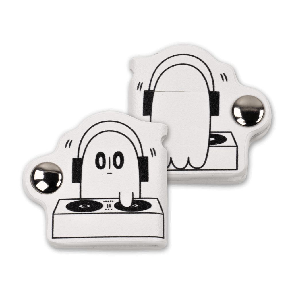 Napstablook Earphone Cable Clip
