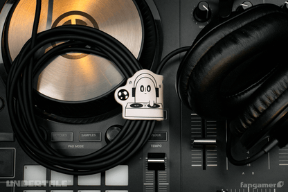 Napstablook Earphone Cable Clip