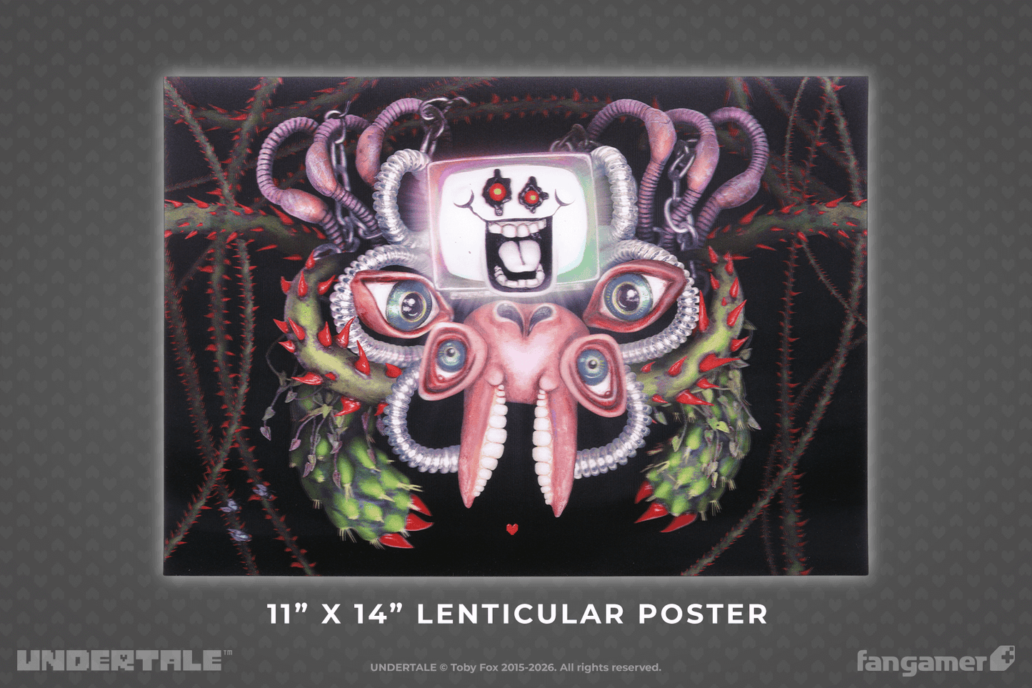 Omega Flowey Lenticular Poster